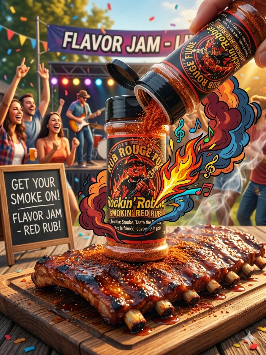 Rockin' Robbie's Smokin Red Rub (125g)